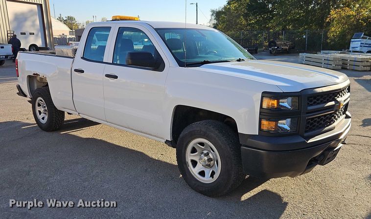 image for item EO4738 2015 Chevrolet Silverado 1500 Double Cab pickup truck
