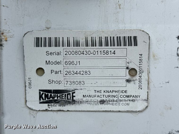 image for item EP0711 2008 Ford F250 utility bed pickup truck