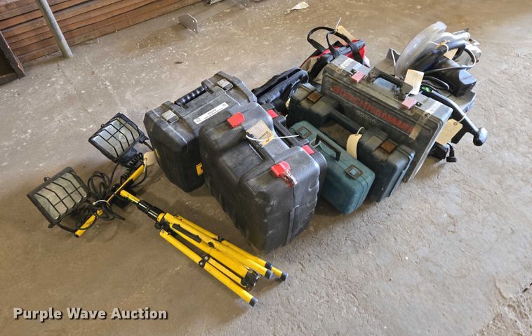 image for item ES2519 Dewalt assorted tools