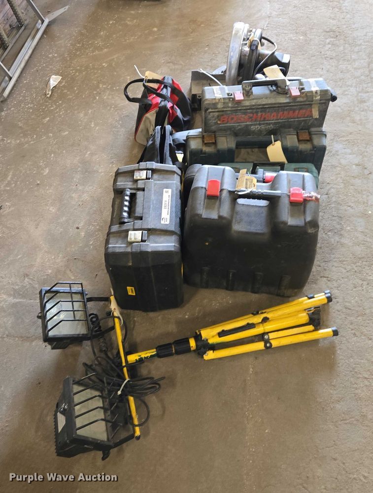 image for item ES2519 Dewalt assorted tools