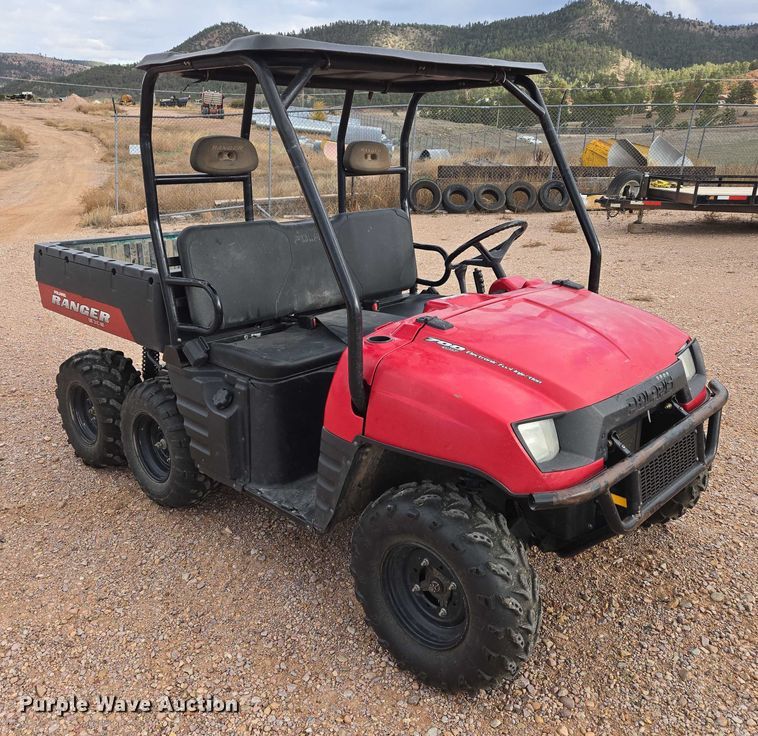 image for item ES2524 2009 Polaris Ranger 6x6 utility vehicle