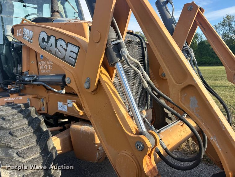 image for item ET3281 2013 Case 590 Super N backhoe