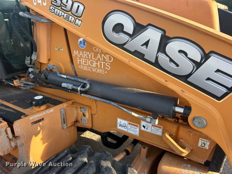 image for item ET3281 2013 Case 590 Super N backhoe