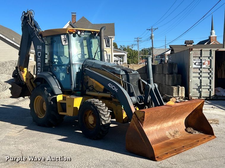 image for item ET3384 2014 John Deere 410K backhoe