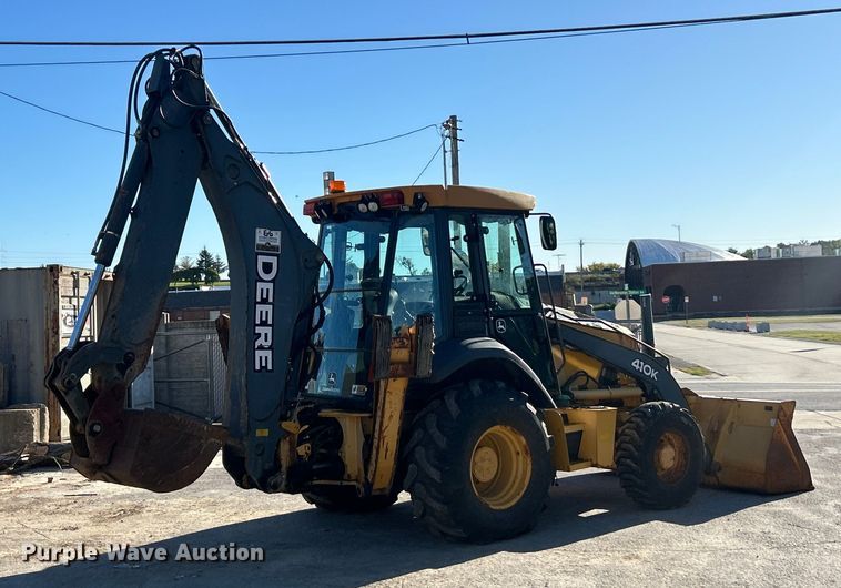 image for item ET3384 2014 John Deere 410K backhoe
