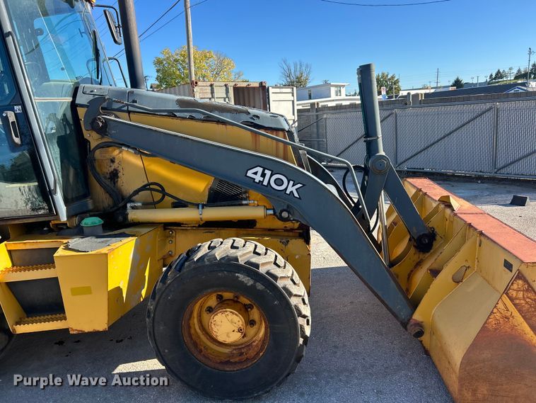 image for item ET3384 2014 John Deere 410K backhoe