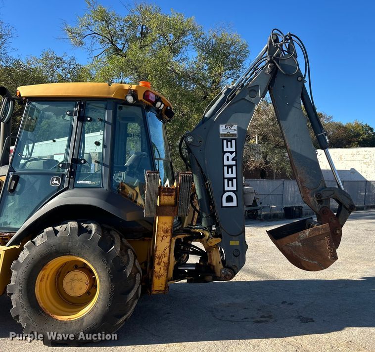 image for item ET3384 2014 John Deere 410K backhoe