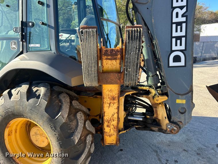 image for item ET3384 2014 John Deere 410K backhoe