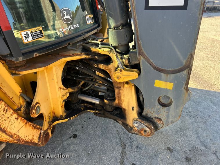 image for item ET3384 2014 John Deere 410K backhoe
