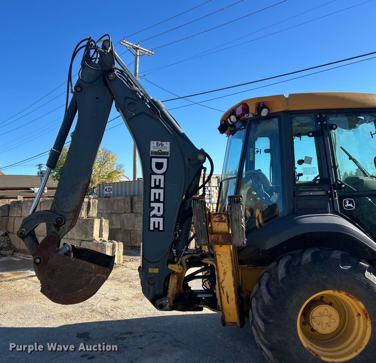 image for item ET3384 2014 John Deere 410K backhoe