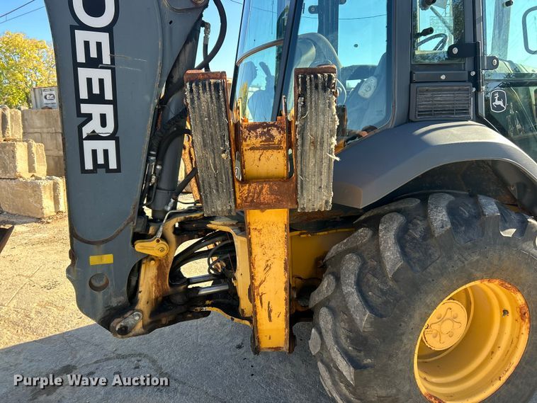 image for item ET3384 2014 John Deere 410K backhoe