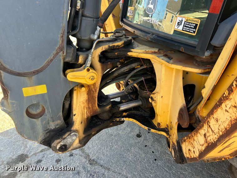 image for item ET3384 2014 John Deere 410K backhoe