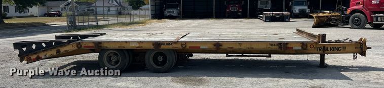image for item ET3455 1994 Trail King TK40LP equipment trailer