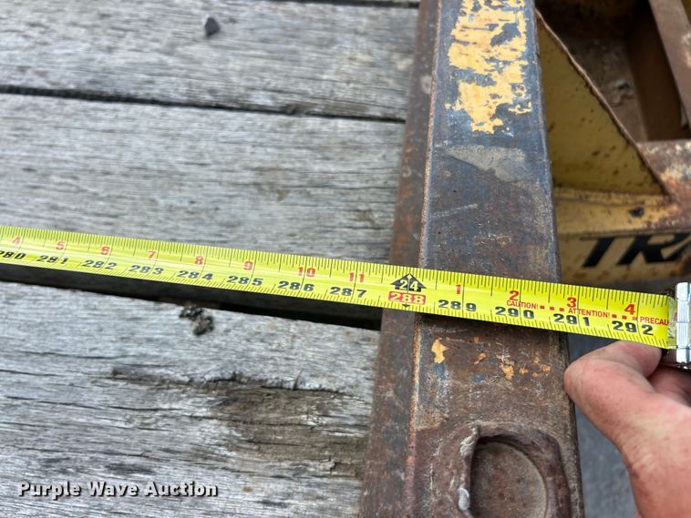 image for item ET3455 1994 Trail King TK40LP equipment trailer