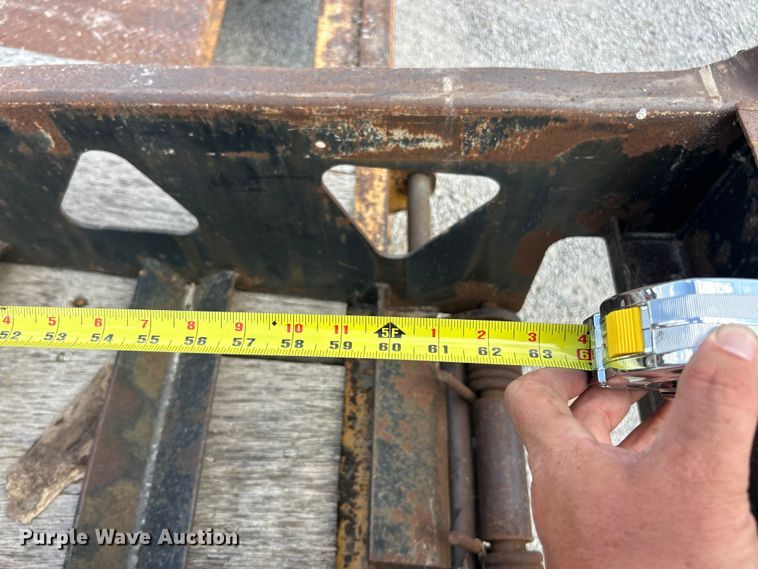 image for item ET3455 1994 Trail King TK40LP equipment trailer