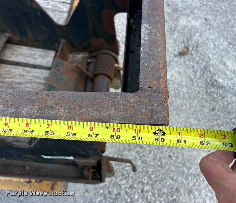 image for item ET3455 1994 Trail King TK40LP equipment trailer