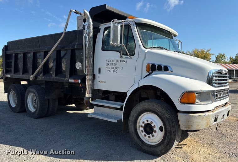 image for item ET7108 2004 Sterling  Acterra dump truck