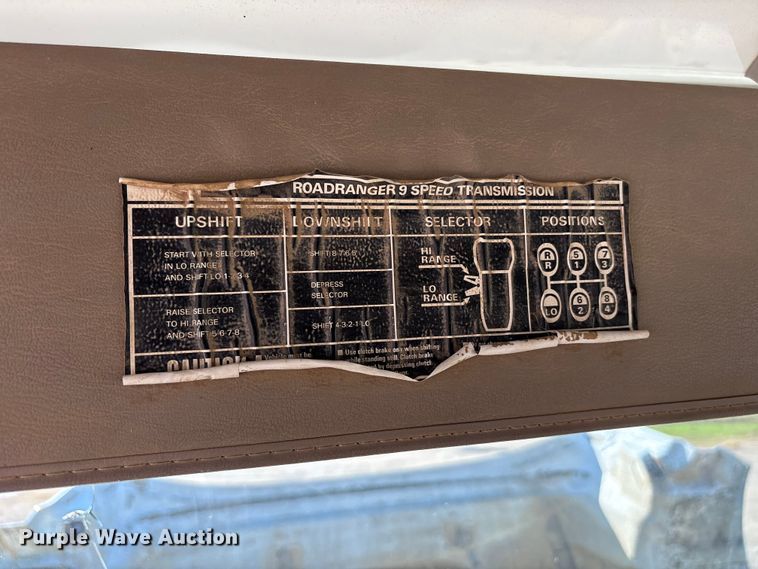 image for item ET7108 2004 Sterling  Acterra dump truck