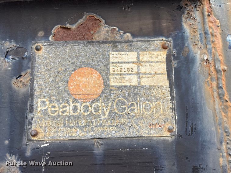 image for item ET7110 1992 International 4700 dump truck