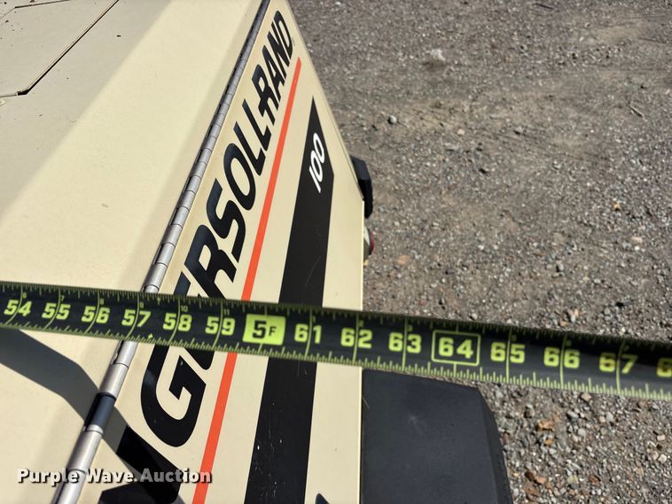 image for item ET7111 1998 Ingersoll Rand P100WJD air compressor