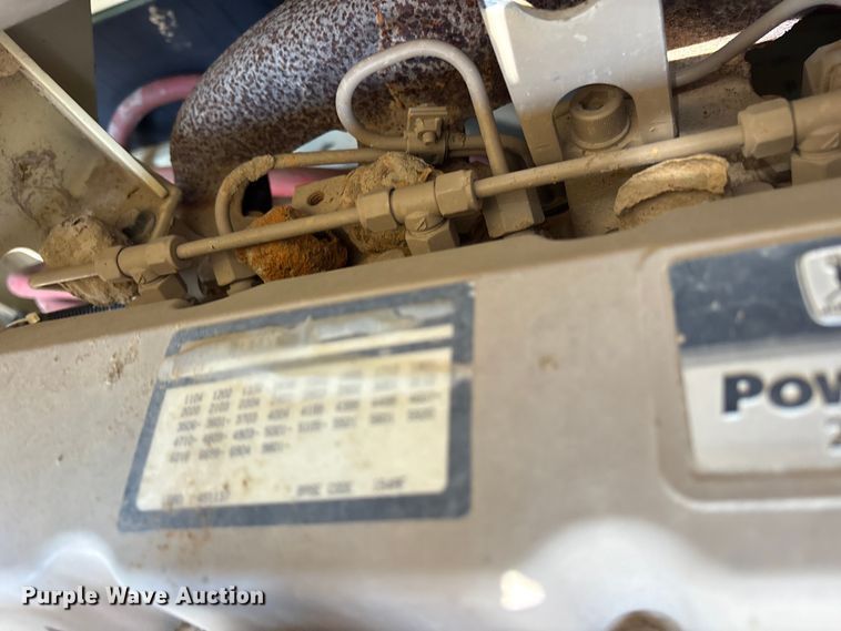 image for item ET7111 1998 Ingersoll Rand P100WJD air compressor