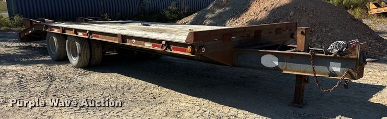 image for item ET7122 2003 Belshe DT-22 equipment trailer