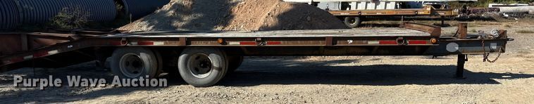 image for item ET7122 2003 Belshe DT-22 equipment trailer