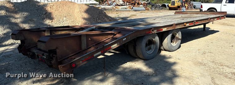 image for item ET7122 2003 Belshe DT-22 equipment trailer