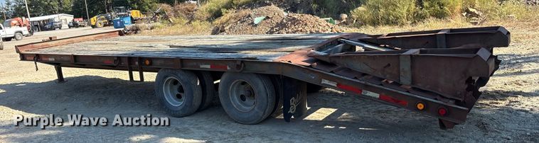image for item ET7122 2003 Belshe DT-22 equipment trailer