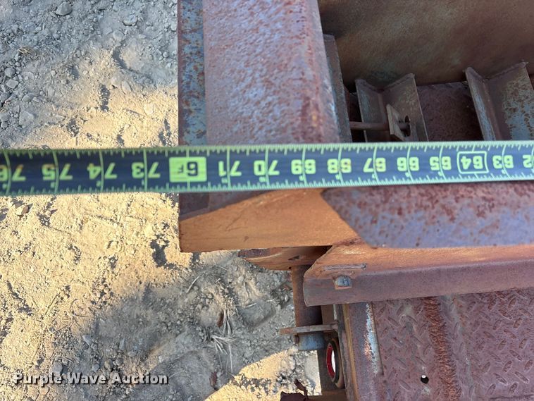 image for item ET7122 2003 Belshe DT-22 equipment trailer