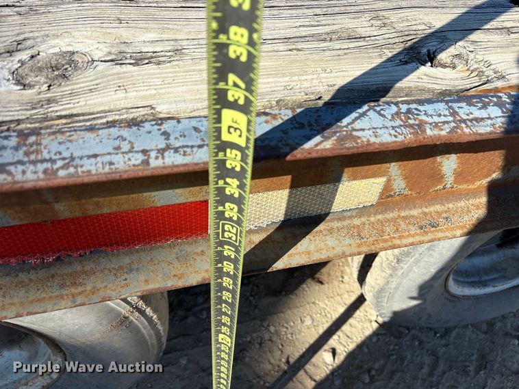 image for item ET7122 2003 Belshe DT-22 equipment trailer