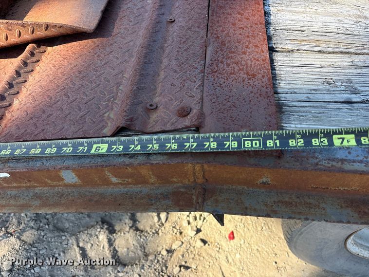 image for item ET7122 2003 Belshe DT-22 equipment trailer