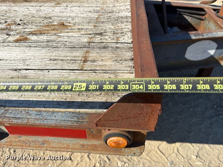 image for item ET7122 2003 Belshe DT-22 equipment trailer