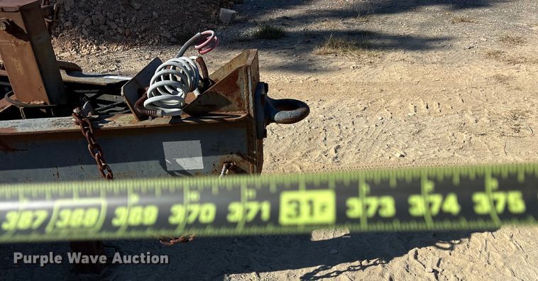 image for item ET7122 2003 Belshe DT-22 equipment trailer