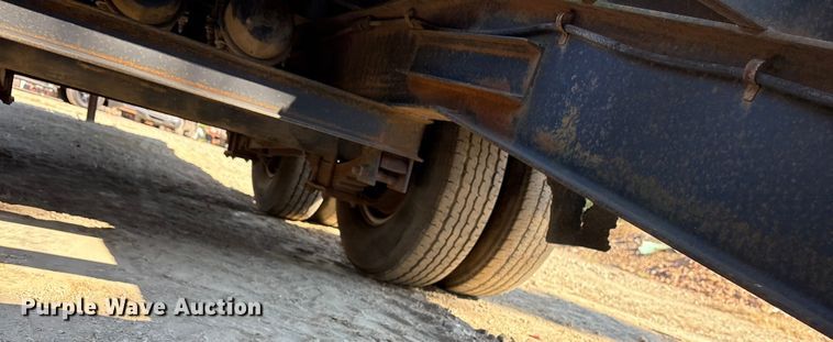 image for item ET7122 2003 Belshe DT-22 equipment trailer