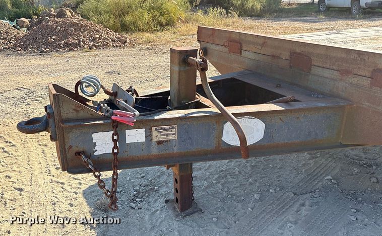 image for item ET7122 2003 Belshe DT-22 equipment trailer