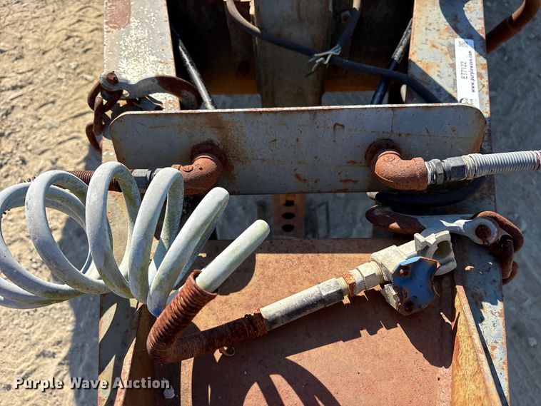 image for item ET7122 2003 Belshe DT-22 equipment trailer