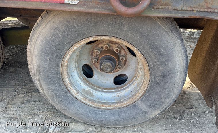 image for item ET7122 2003 Belshe DT-22 equipment trailer