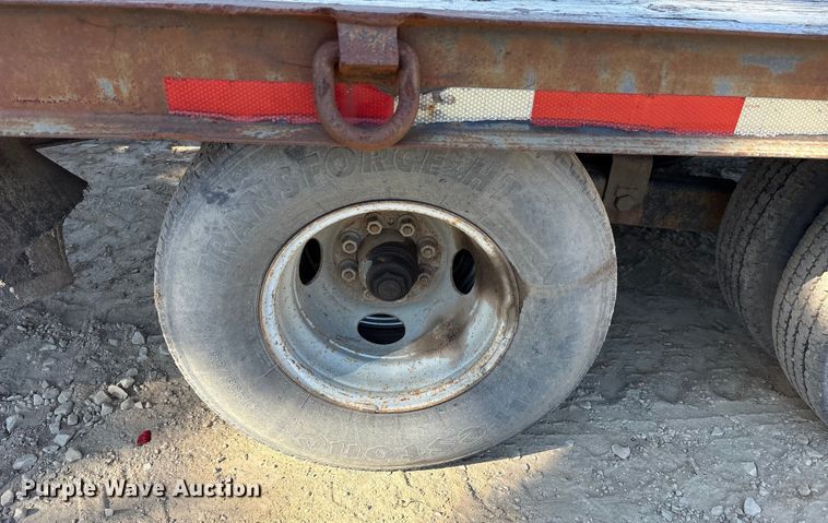 image for item ET7122 2003 Belshe DT-22 equipment trailer