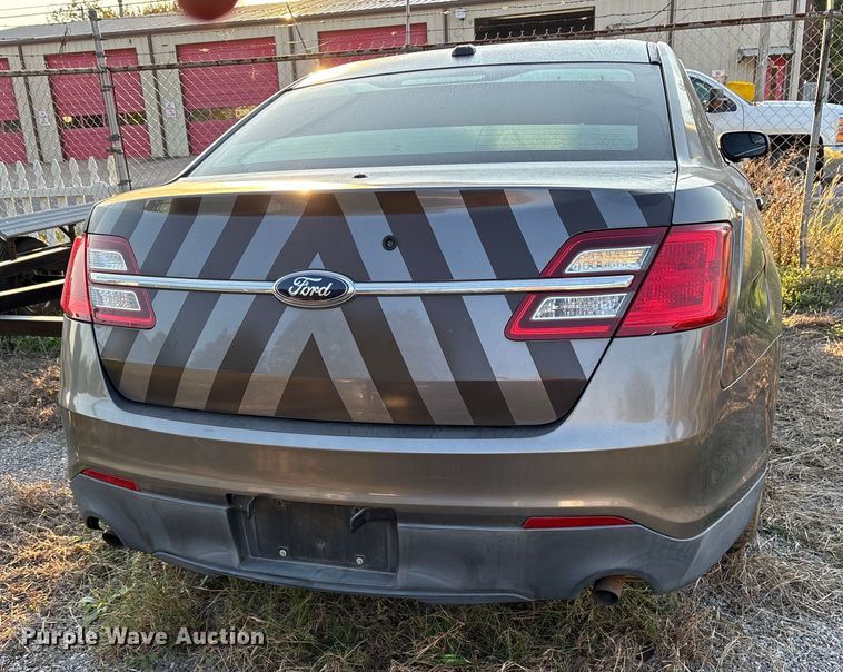 image for item ET7154 2013 Ford Taurus Police Interceptor 