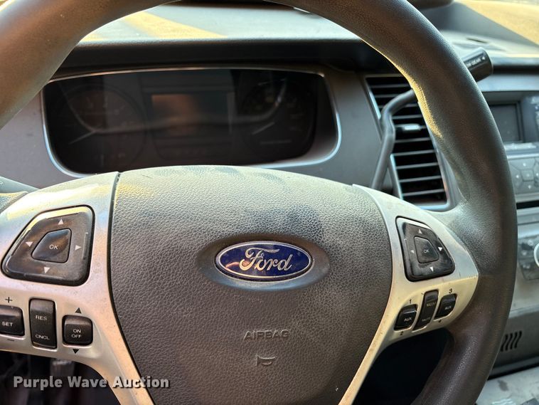 image for item ET7154 2013 Ford Taurus Police Interceptor 