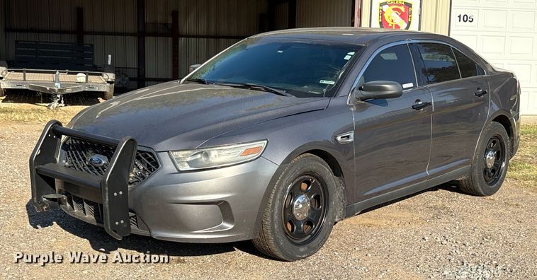 image for item ET7156 2014 Ford Taurus Police Interceptor 
