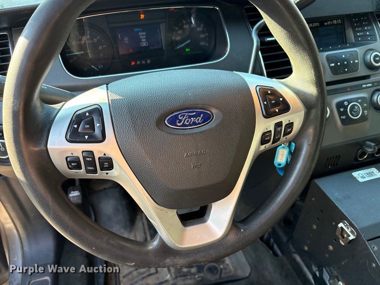 image for item ET7156 2014 Ford Taurus Police Interceptor 
