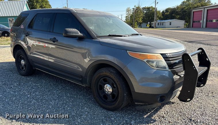 image for item ET7157 2015 Ford Explorer Police Interceptor 