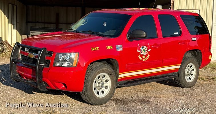 image for item ET7158 2012 Chevrolet Tahoe Police SUV