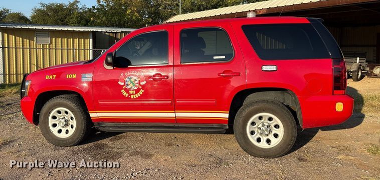 image for item ET7158 2012 Chevrolet Tahoe Police SUV