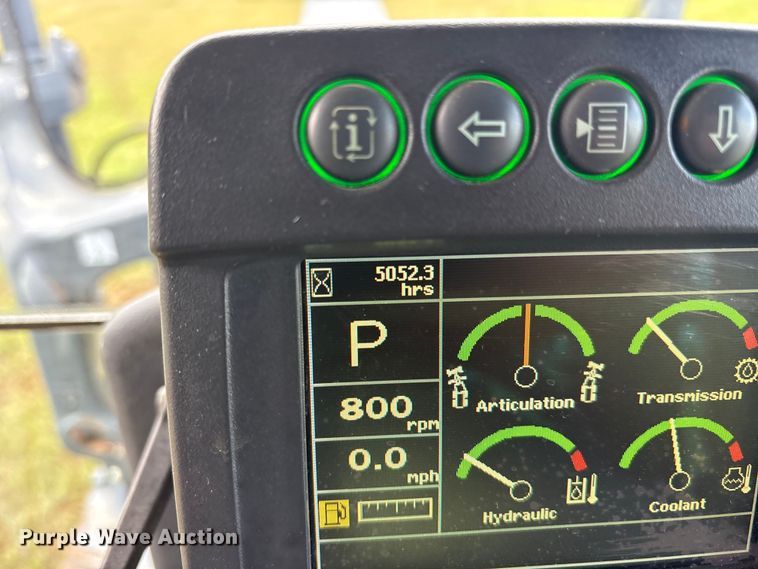 image for item ET7189 2010 John Deere 672G motor grader