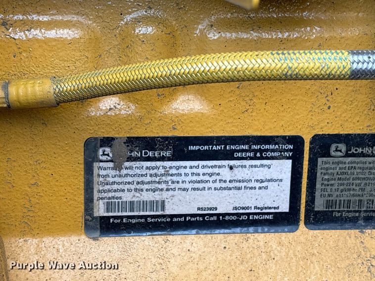 image for item ET7189 2010 John Deere 672G motor grader