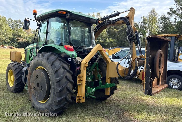 image for item ET7190 2017 John Deere 6105E MFWD tractor