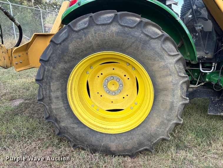 image for item ET7190 2017 John Deere 6105E MFWD tractor
